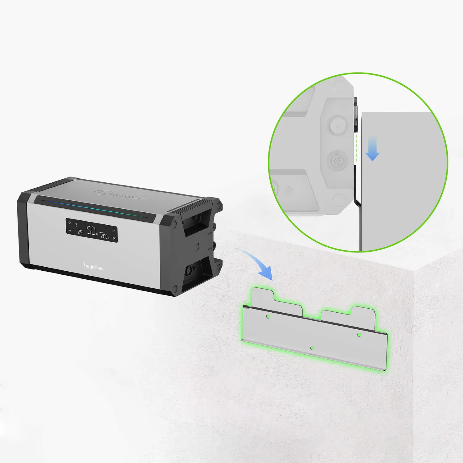 Hoymiles HiBattery 1920 AC Mounting Set